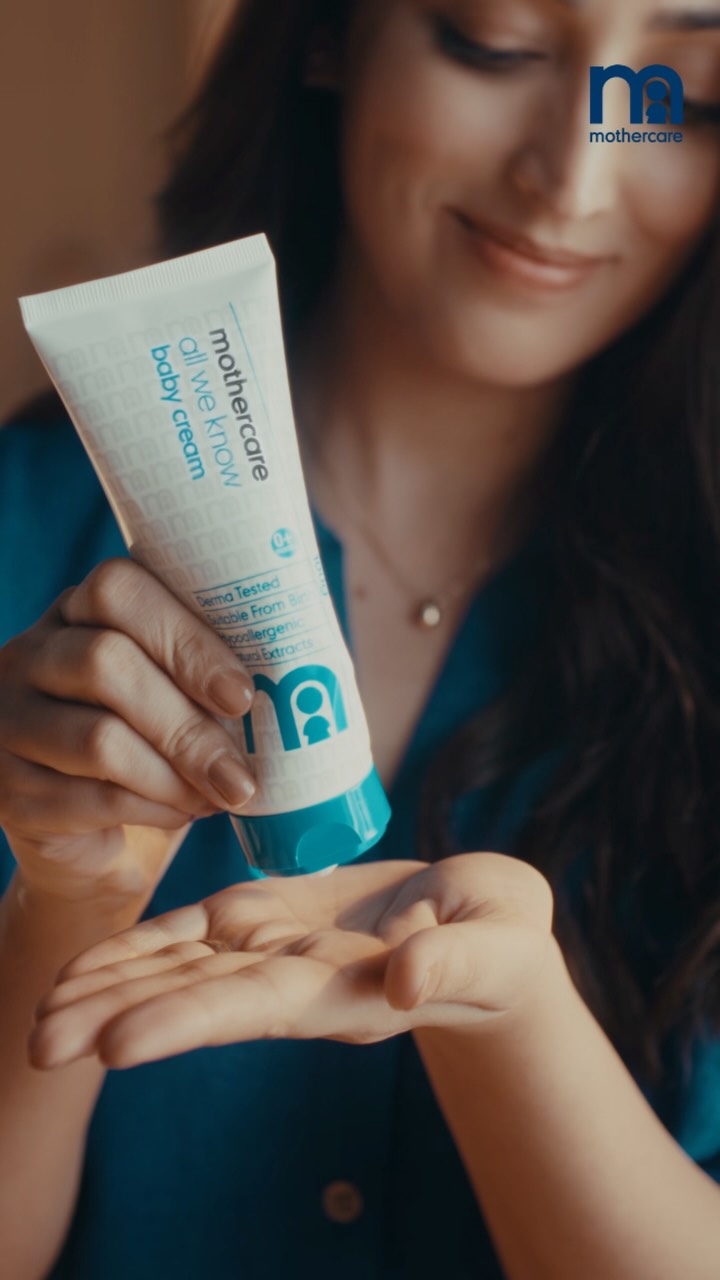 For some moms, its bath time followed by a little face massage