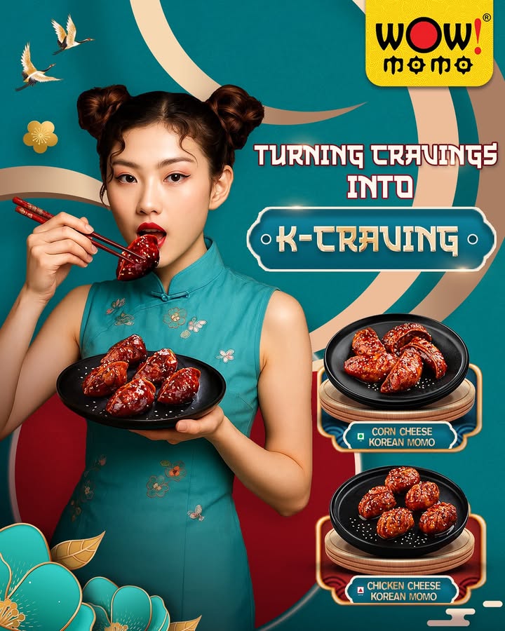 Bold spice, Seoul ful flavour Our Korean momo is a total K wave takeover . . . 