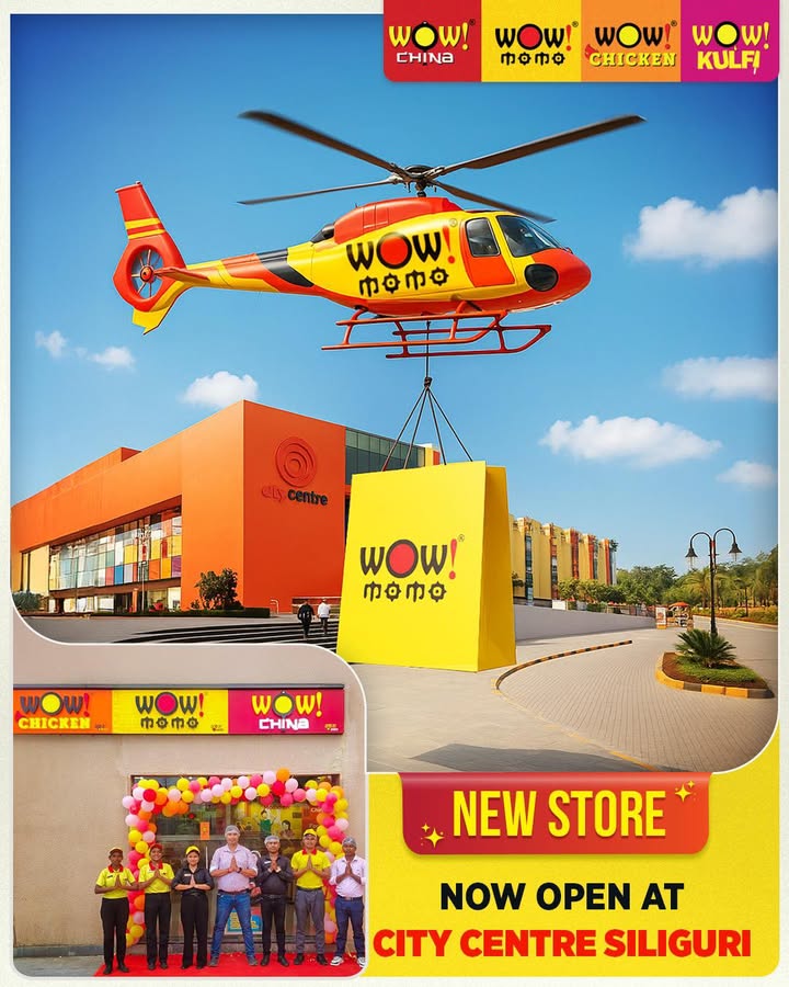 Namaskar Siliguri The flavours of Wow have landed Were thrilled to announce that Wow Momo, Wow China, Wow Chic...