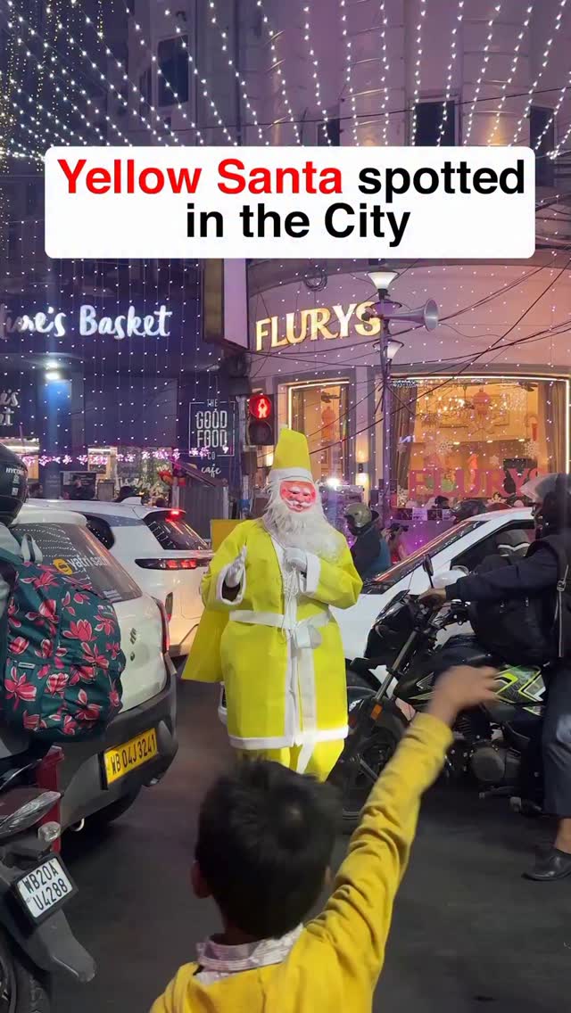 This Christmas, joy walked the streets in yellow From little smiles to big surprises its all Wow . . . 