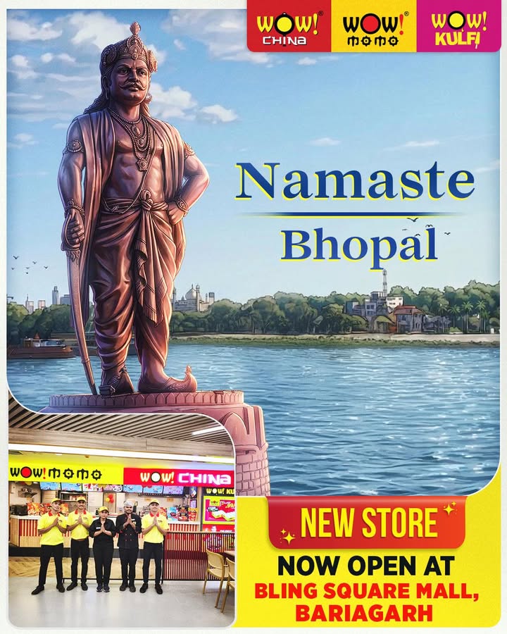 Namaste Bhopal WOW flavours have arrived in the City of Lakes Were excited to announce that Wow Momo, Wo...