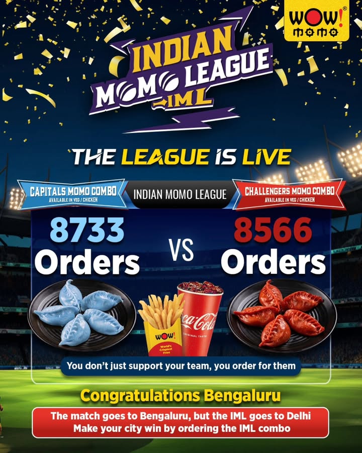 Bengaluru got the match Delhi got the real win Because here, orders decide the winner Make your city w...
