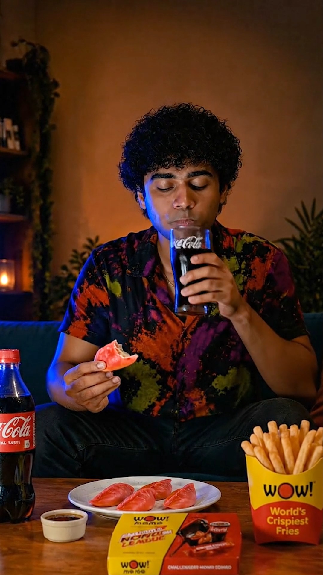 This cricket season between every cheer, every bite, and every chilled Coke sip support your team with the IML Combo...