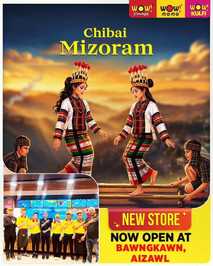 Chibai Mizoram WOW flavours have now arrived in Aizawl Were excited to announce that Wow Momo, Wow China ...