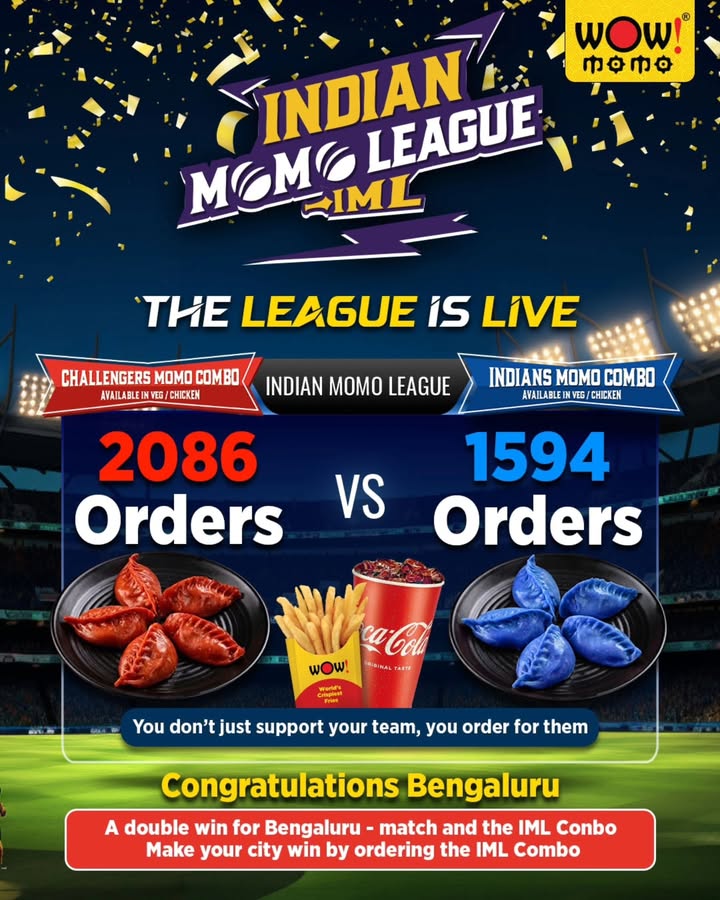 Big night for Bengaluru Winning on the field and on the orders Thats how you show up Make your cit...