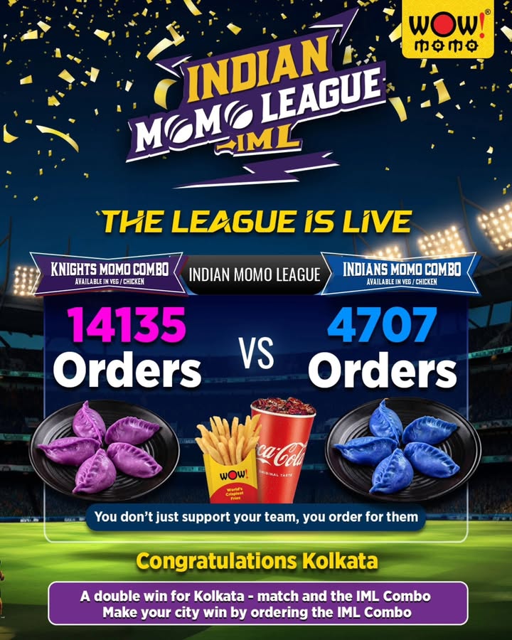 Purple on top tonight On the field and on the orders Kolkata, this ones all yours Make your cit...