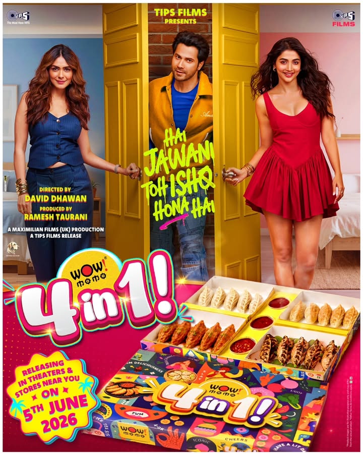 Agar jawaani mein ishq hona hai, toh romance ko banaao WOW with WOW MOMO Khao, piyo, aur ishq karo with your...