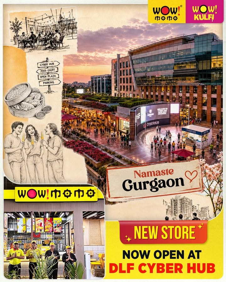 Namaste Gurgaon WOW flavours have now arrived at one of the city s favourite hangout spots We re excited t...