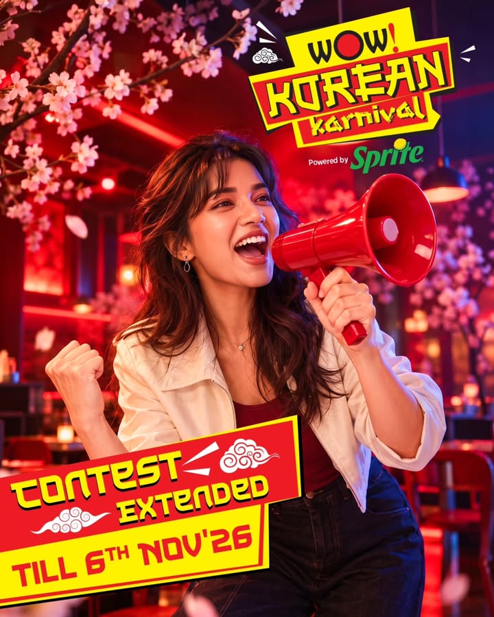 Your Korea dream gets a little more time The Korean Karnival contest is now EXTENDED TILL 6TH NOVEMBER ...