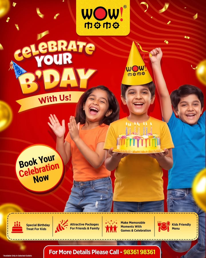 Their big day deserves a BIG celebration Make your little ones birthday extra special with yummy treats, fun ga...