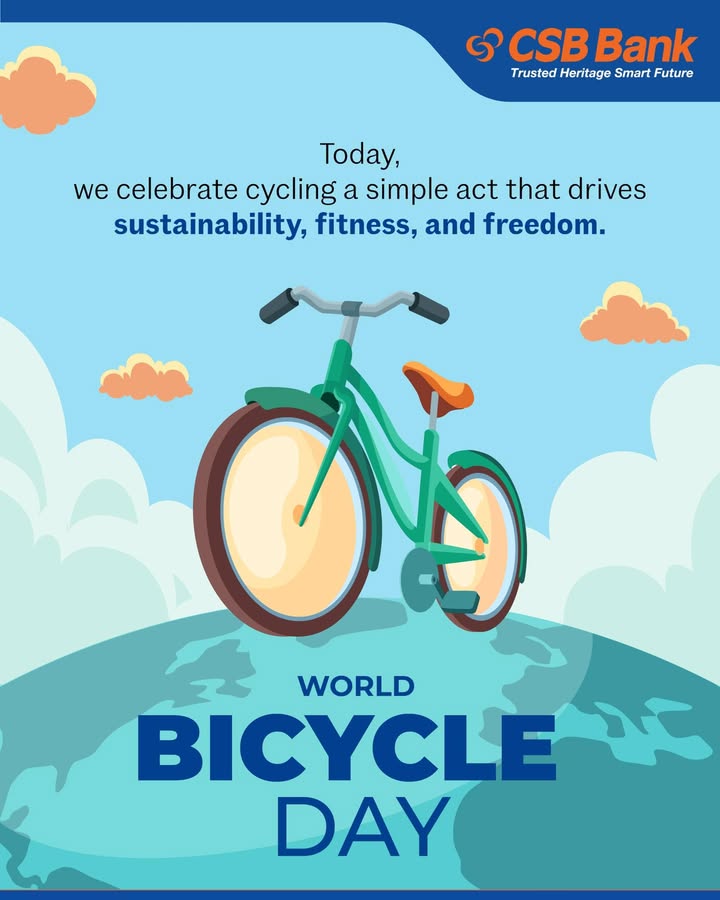 On WorldBicycleDay, let s celebrate the joy of cycling A simple ride that fuels sustainability, boosts fitness, and inspir...