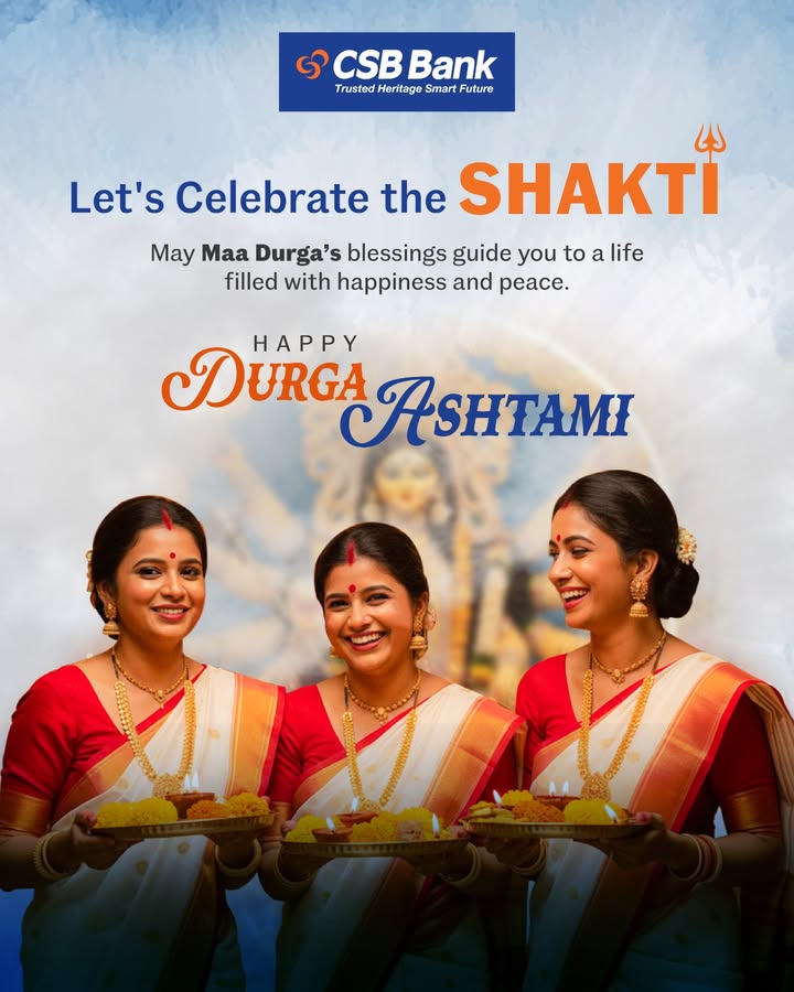 On this Durgashtami, we celebrate strength, prosperity blessings that inspire every new beginning