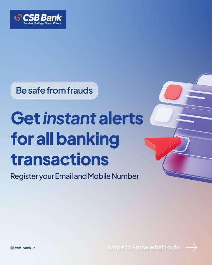 Just like a doorbell helps you spot unexpected guests, instant alerts help you catch unexpected transactions