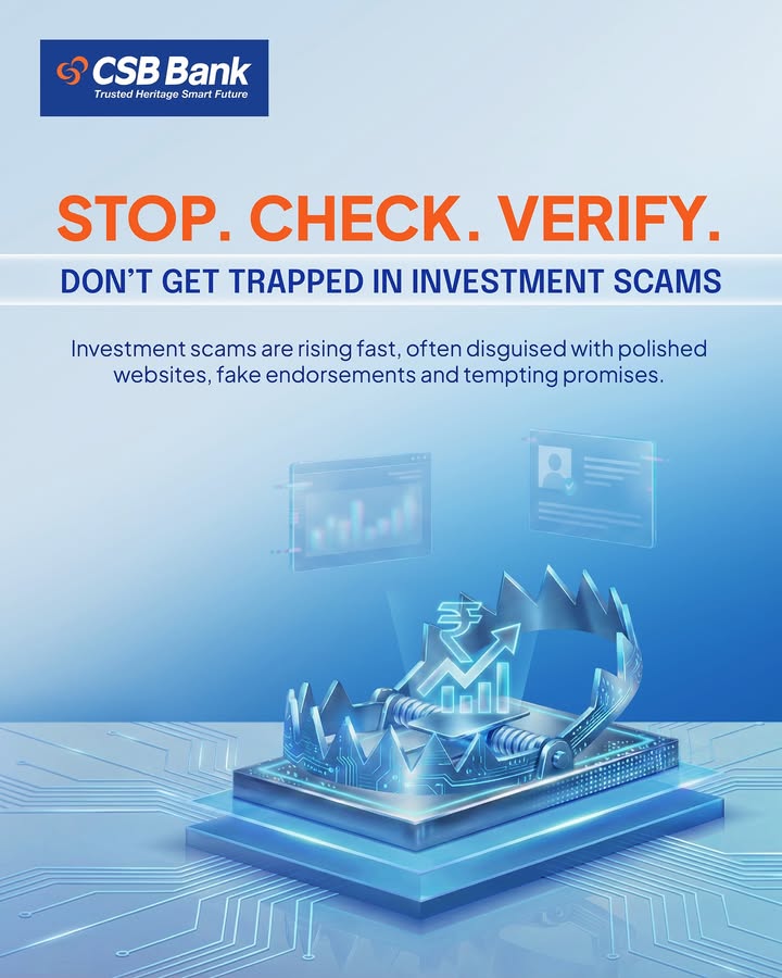 With investment scams getting smarter every day, staying informed is your strongest shield