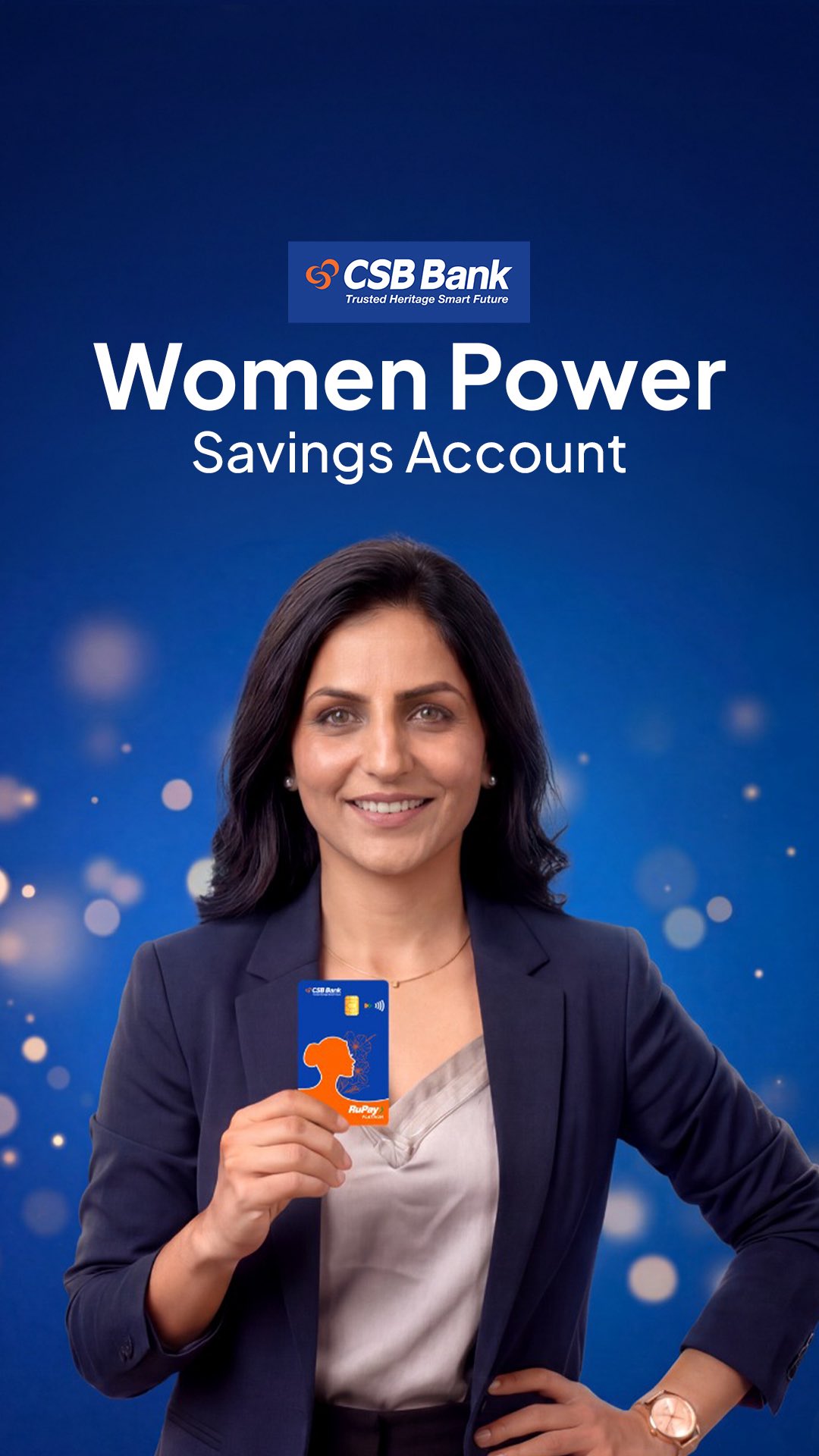 Your money deserves a glow up too Introducing the Women Power Savings Account a savings account for women who...