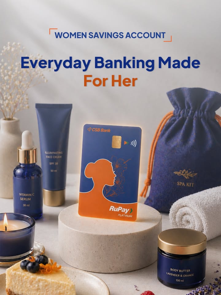 Bucket list updated Mood upgraded Because your savings should spoil you a little With the CSB Women Power...