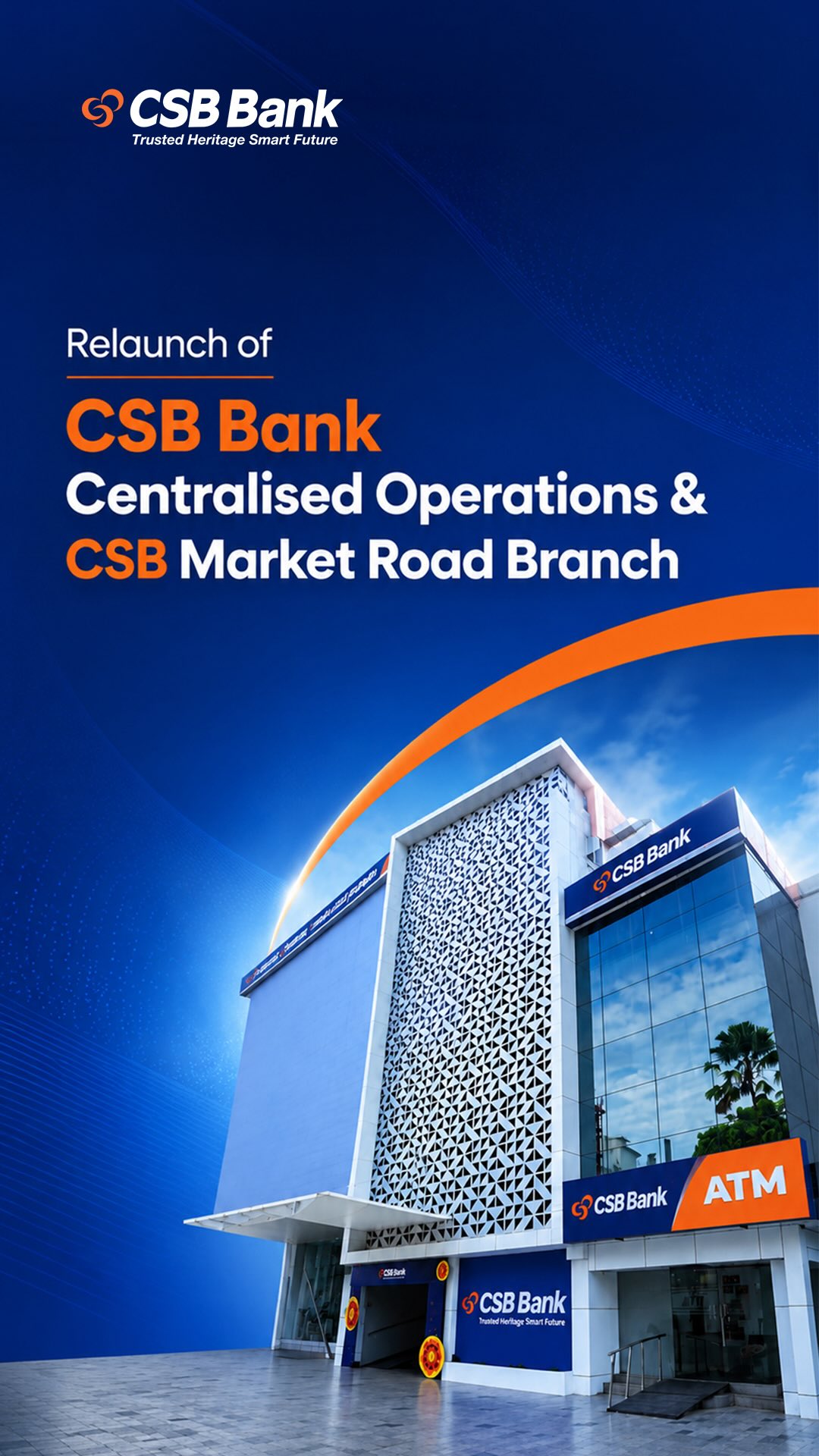 CSB Bank marks a fresh chapter with the relaunch of its revamped Centralized Operations Office space, designed to support ou...