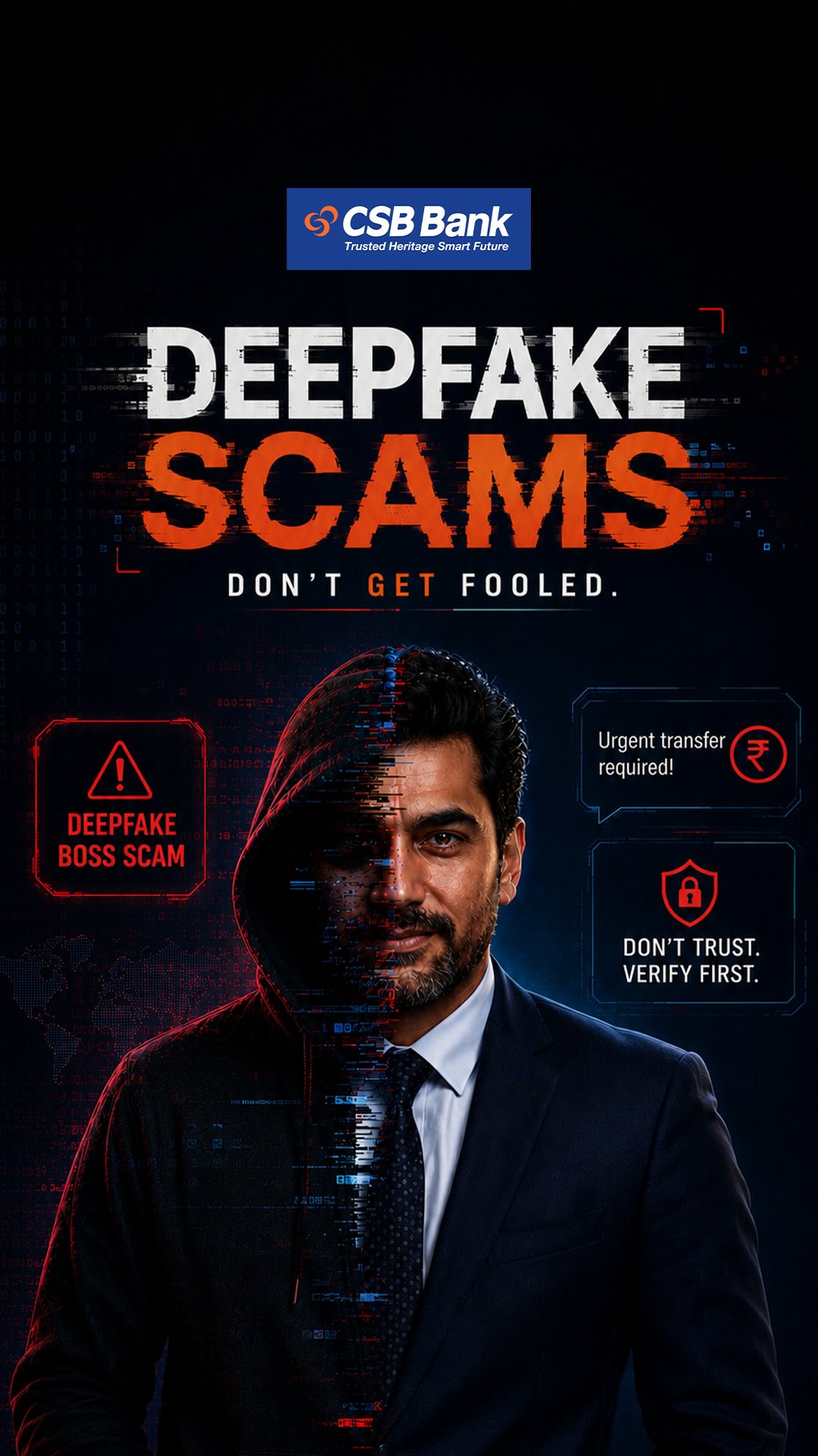 Would you trust a video message from your boss What if it wasnt actually them Deepfake technology is making scams more c...
