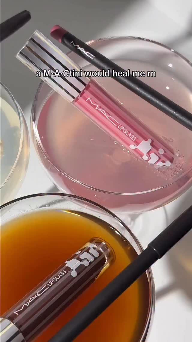 Whats your order Snobbish Cosmo 2 ounces Lipglass Air in Snobbish Garnish with Lip Pencil in Edge To Edge ...