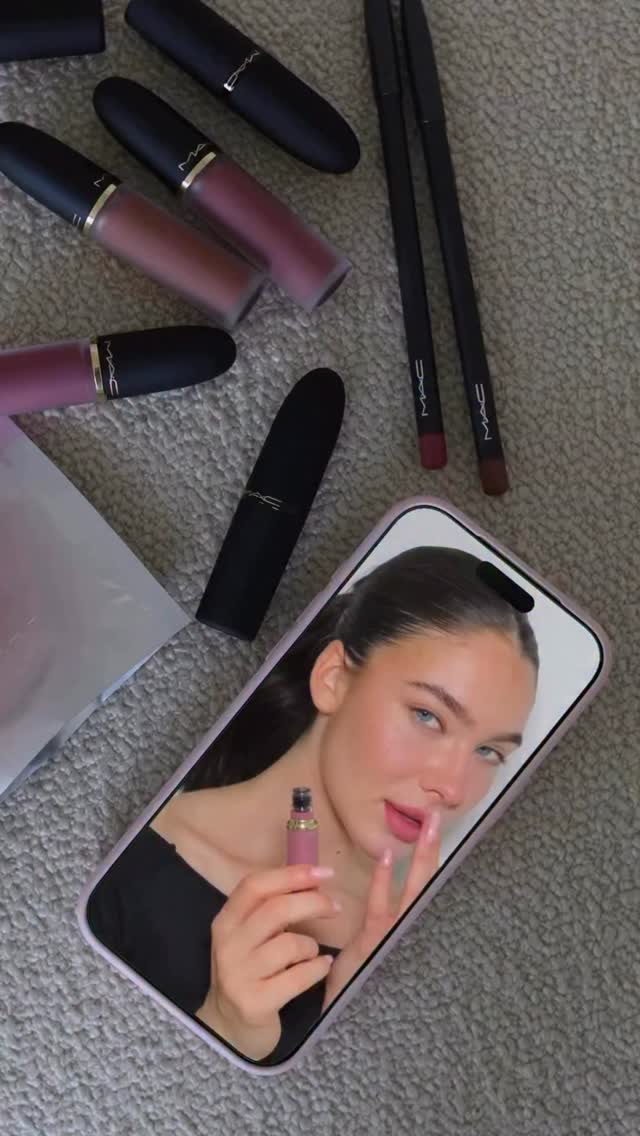 When your phone gets the glow but your lips steal the moment. Its time to try the new M.A