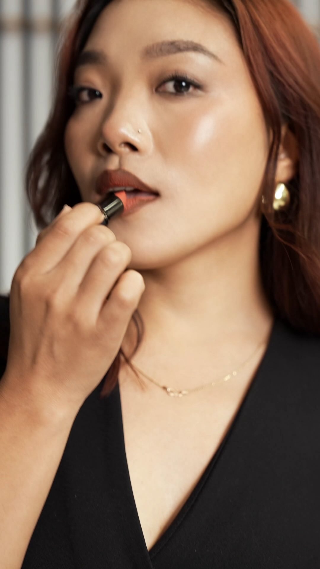 You know its a good shade when it keeps getting passed around Shop Ruby New now MACCosmetics MACCosmetics...