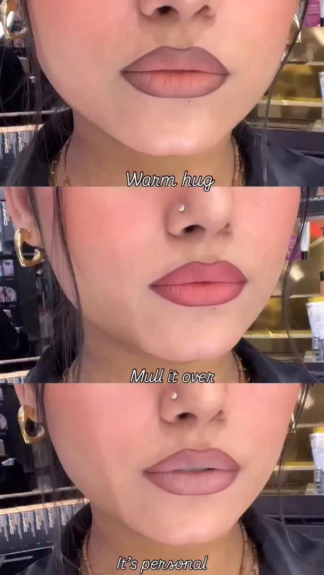 3 lip combos with our MACPowderKiss that you should try Which one do you prefer 1 M.A
