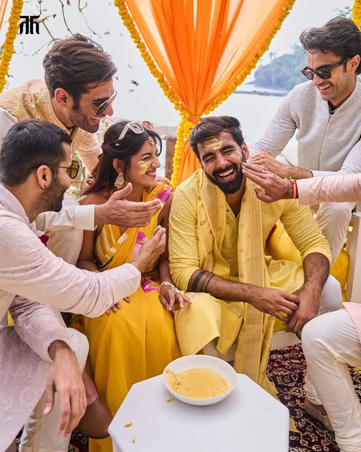 As Haldi graces the skin and soaks into celebration, it becomes a ritual of joy and belonging