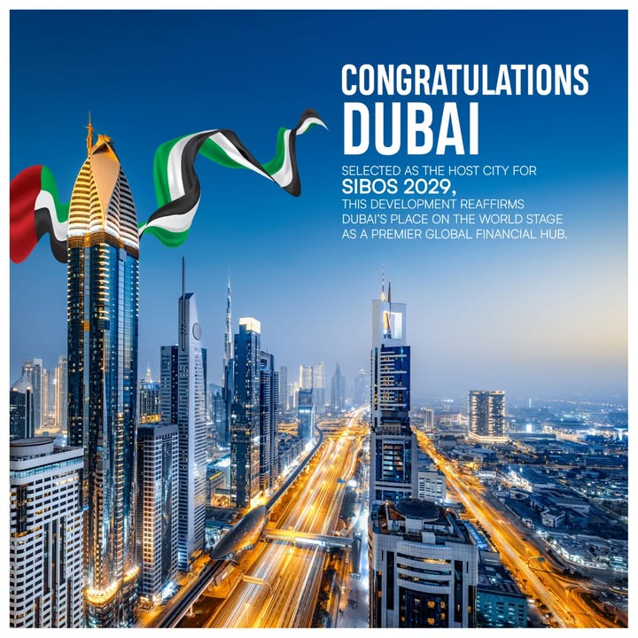 Congratulations to Dubai on being named the host city for SIBOS 2029 one of the worlds premier gatherings in global fina...