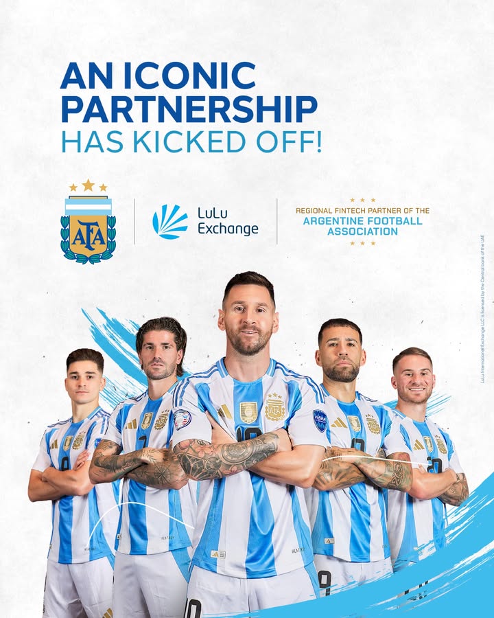 Champions connect LuLu Exchange LuLu Money are now proud Regional Fintech Partners of the Argentine Football Association AFA and we celebrate a partnership built on pride, performance and purpose Champions connect LuLu Exchange LuLu Money are now proud Regional Fintech Partners of the Argentine Football Association ...
