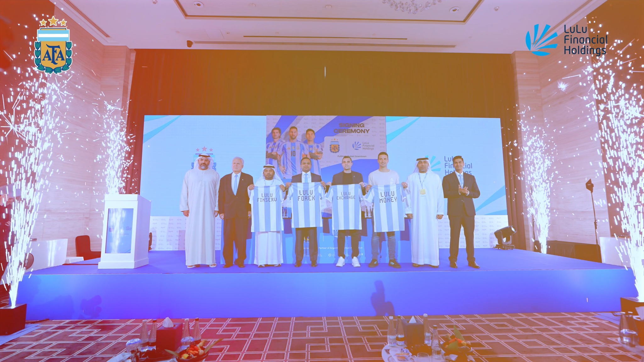 Weve joined hands with the Argentine Football Association and this event marked the beginning of something legendary