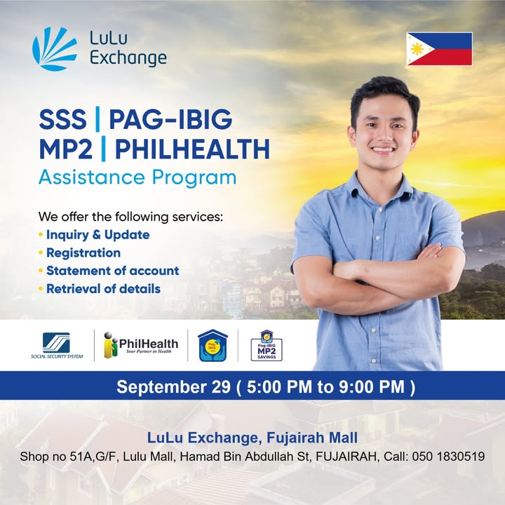  , For your SSS, PhilHealth and Pag IBIG MP2 inquiries, please visit our LuL...