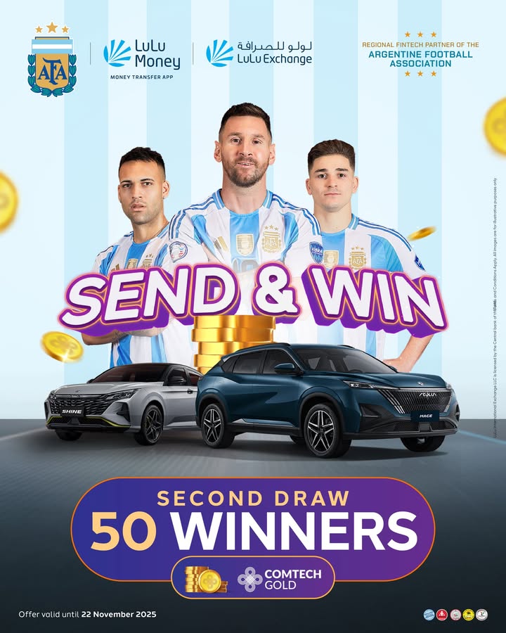 And the winning continues Congratulations to the second batch of 50 winners in our Send Win campaign They ve each won s...