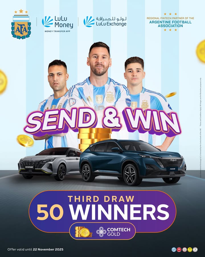 The winning streak continues Congratulations to our third batch of 50 winners in the Send Win campaign Each of you has won simply by making a transaction with us. Did you see your name in this round No worries The campaign isn t over yet The winning streak continues Congratulations to our third batch of 50 winners in the Send Win campaign Each of you has w...