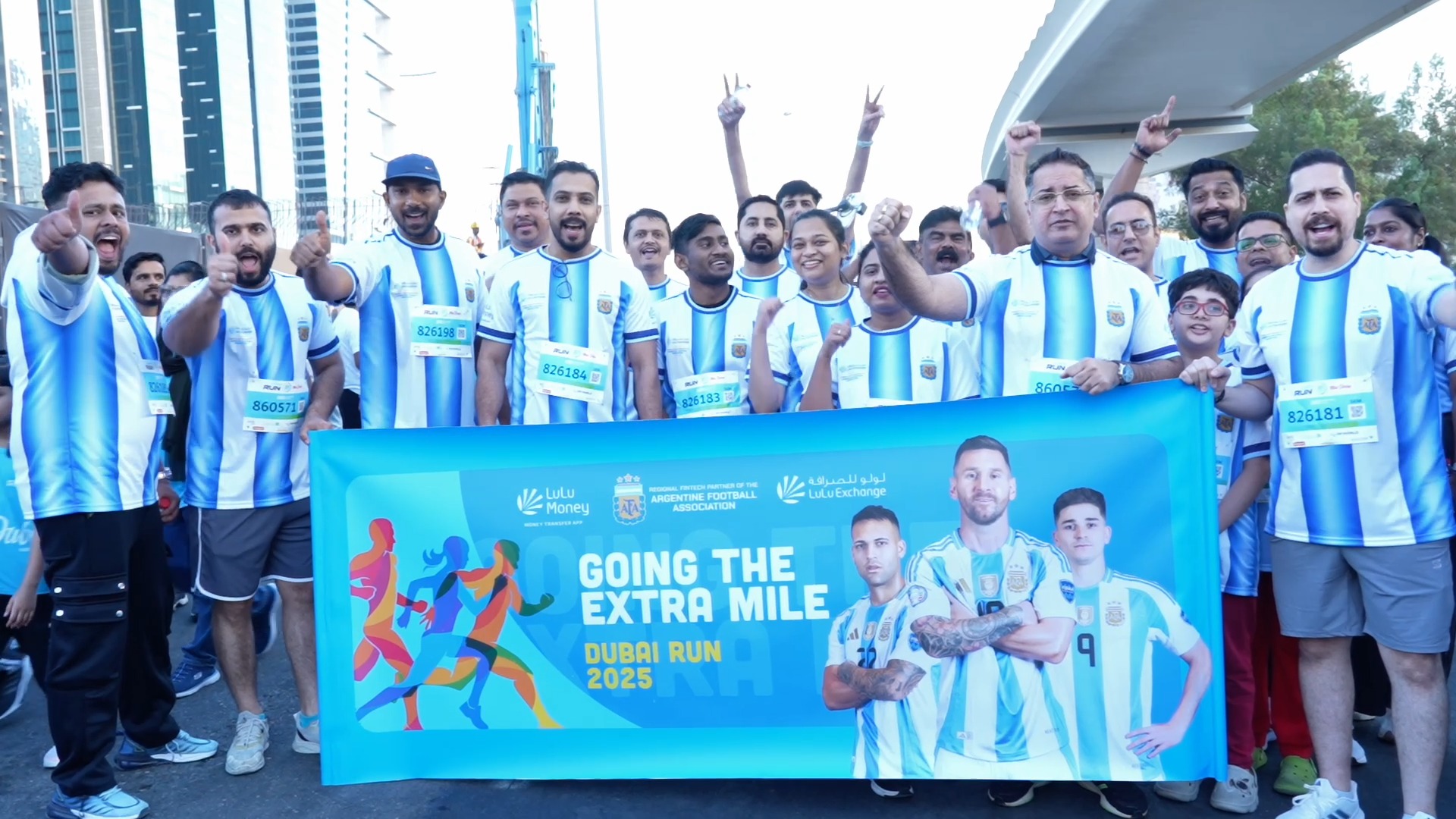 GOING THE EXTRA MILE. Team Lulu Exchange proudly conquers Dubai Run 2025. Witness our inspiring journey.