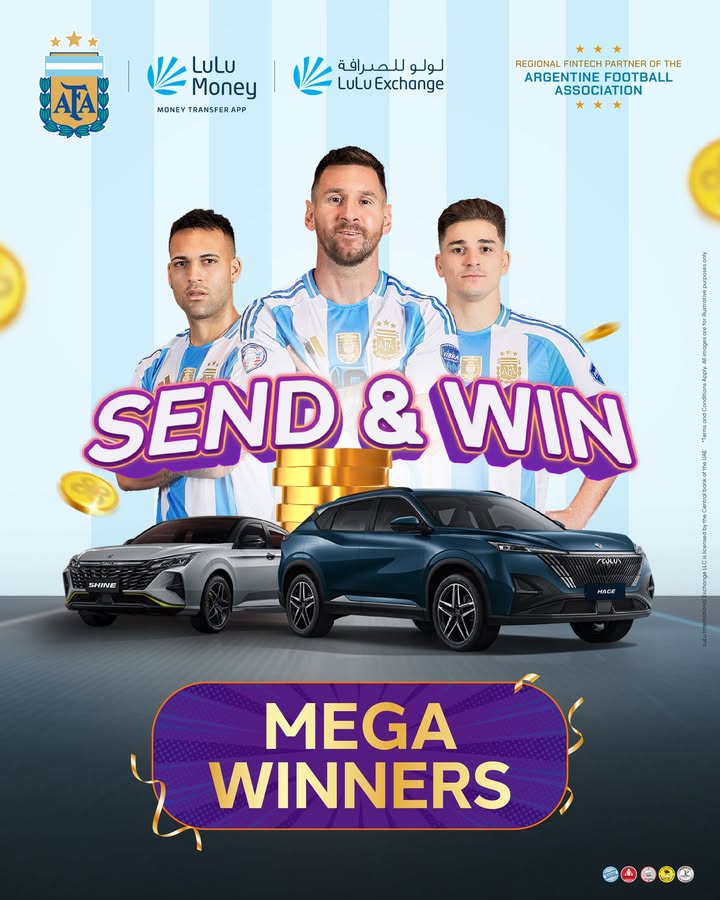 Congratulations to our Mega Winners Thank you to everyone who took part and turned this campaign into something truly big