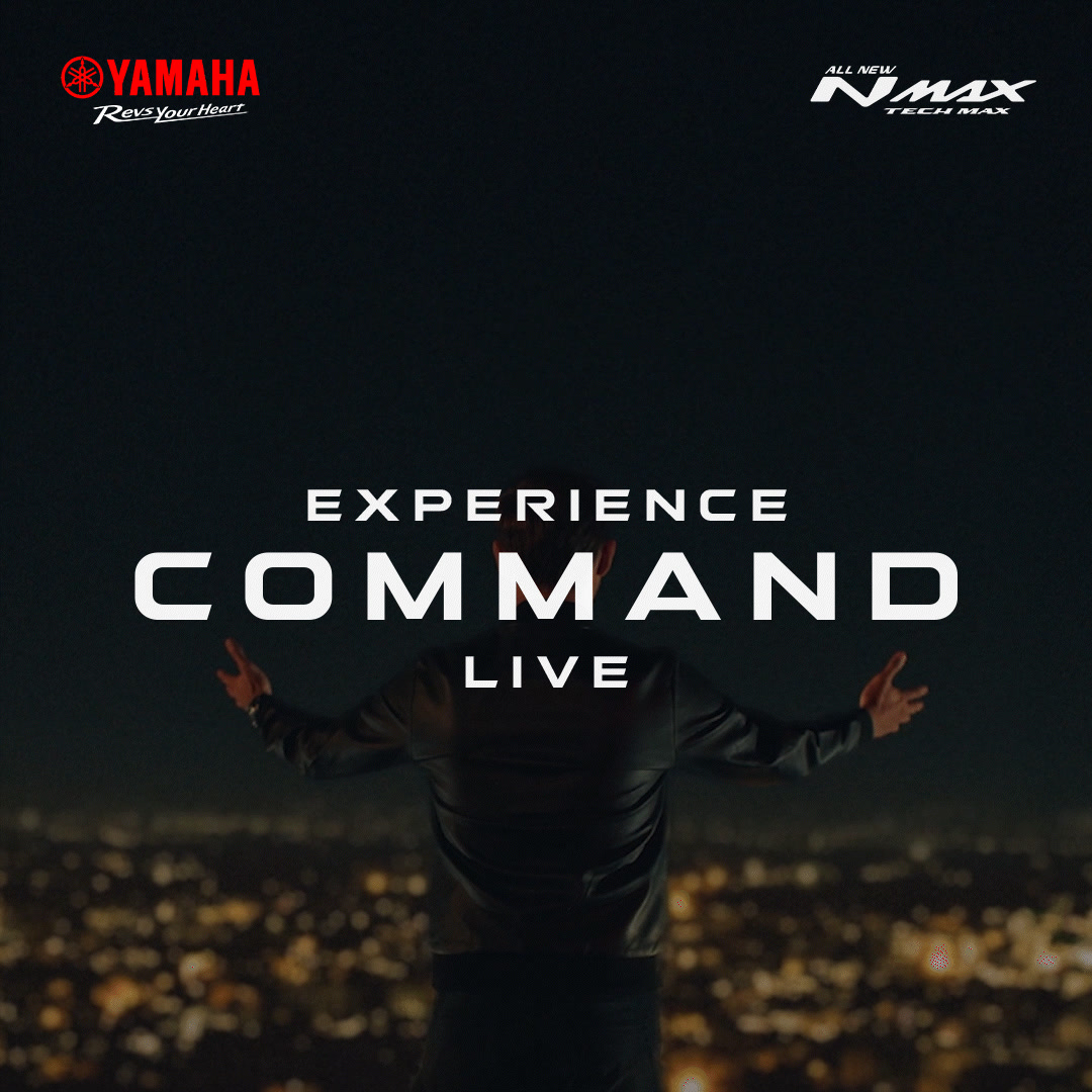 It s finally on the scene TakeCommand now with the new Yamaha NMAXTechMAX LIVE on Facebook this March 15 at 7 30 PM ...