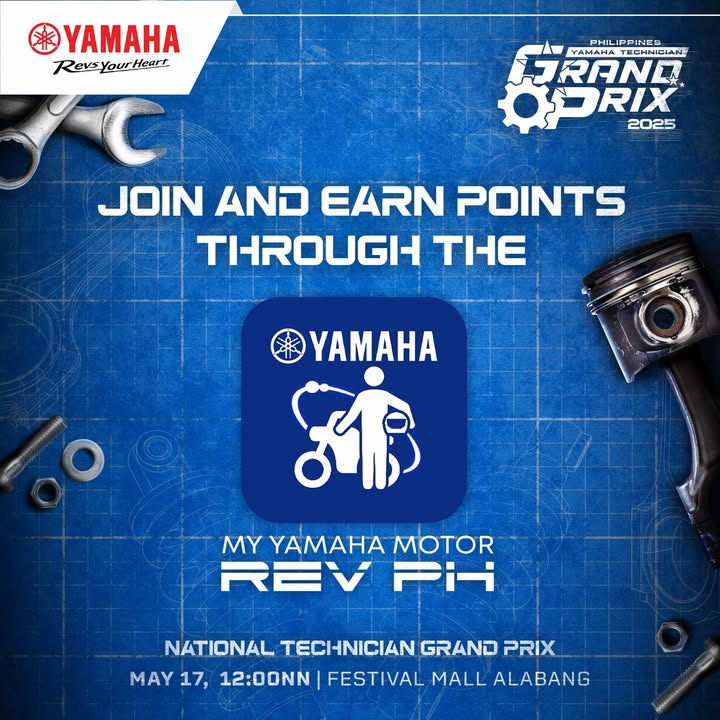 Join us at the Yamaha National Technician Grand Prix 2025 this May 17, 12NN at Festival Mall, Alabang East Hall, and ear...