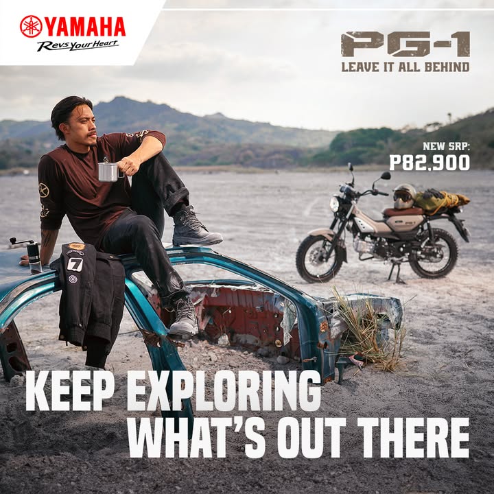 The road to freedom will now be more exciting with the Yamaha PG 1 The Yamaha PG 1 is now at 82,900