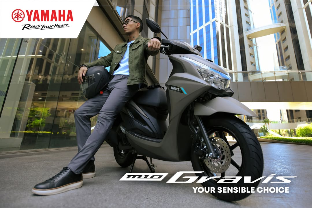With its reliable performance and practical features, the Yamaha Mio Gravis lets you move smart, live fast, and ride with pu...