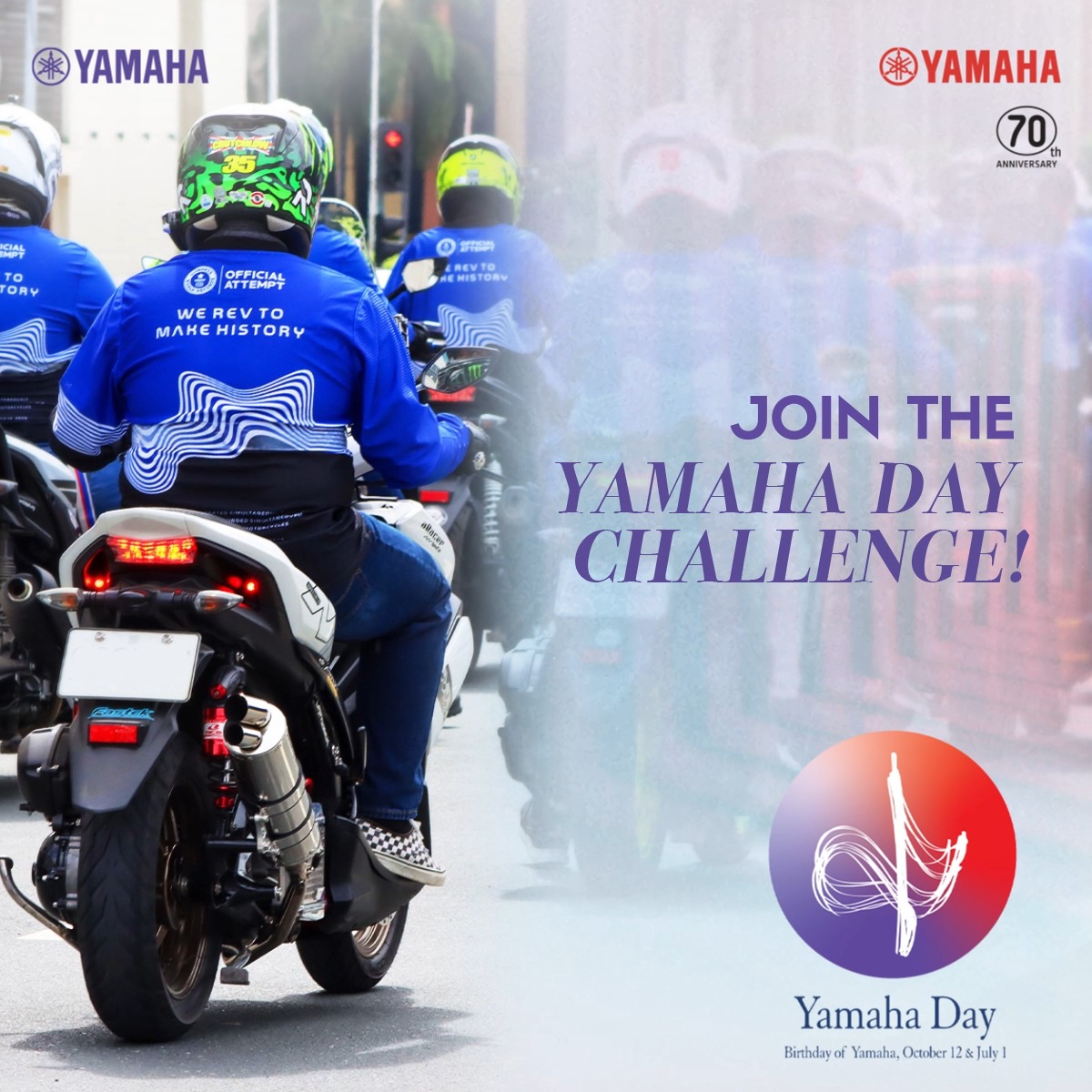 Celebrate YamahaDay and share your Kando moment now Join the challenge by posting your entries on the comments t...