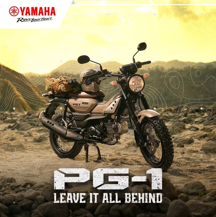 Go where no one can reach you. Plan your next escape and LeaveItAllBehind with the Yamaha PG 1