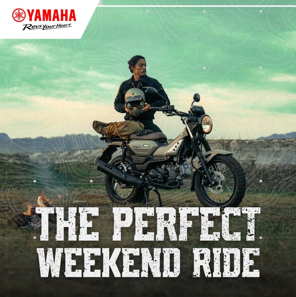 Leaving for the weekend Make the right escape and LeaveItAllBehind with the Yamaha PG 1. Know more at https www