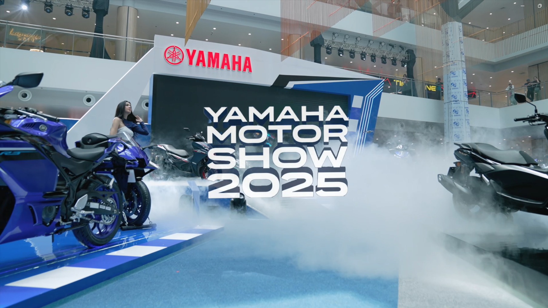 The YamahaMotorshow2025 welcomed everyone with the edge of speed Ride to ONE AYALA Level 2 Concourse, Makati this we...