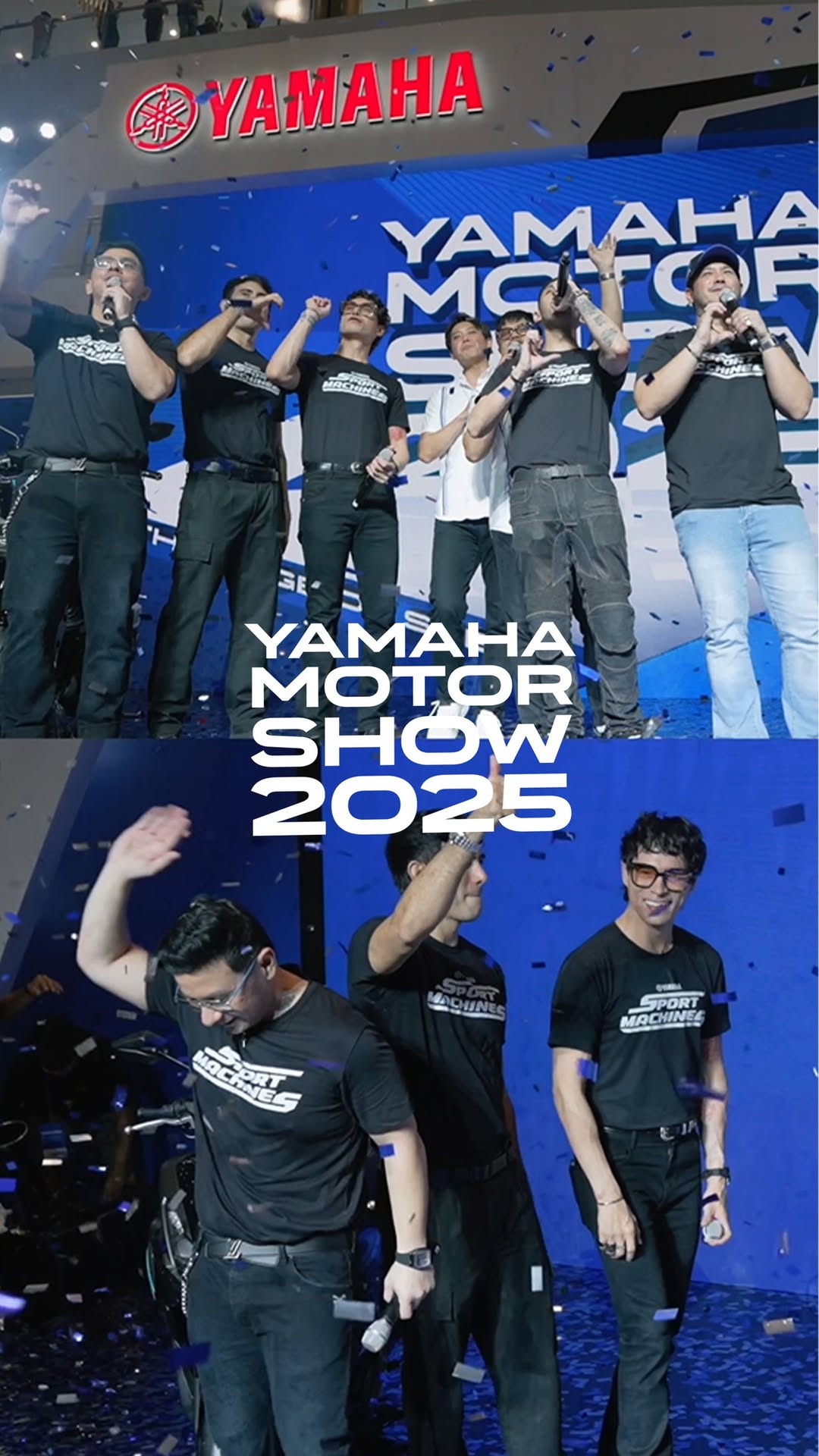 Everyone witnessed an electrifying showcase of speed and high performance in YamahaMotorshow2025 s Night of Sport Machines ...
