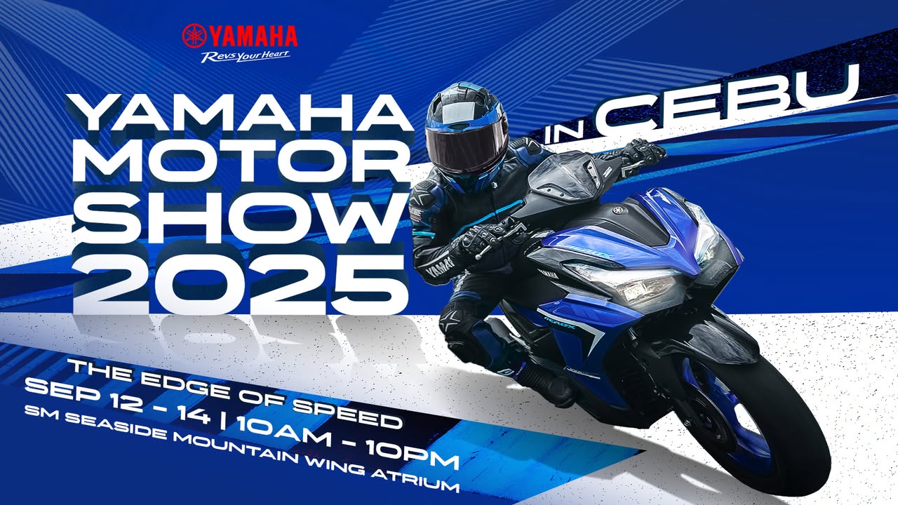 The YamahaMotorshow2025 is finally arriving to CEBU Experience real speed with the all new Aerox and Aerox SP this Se...