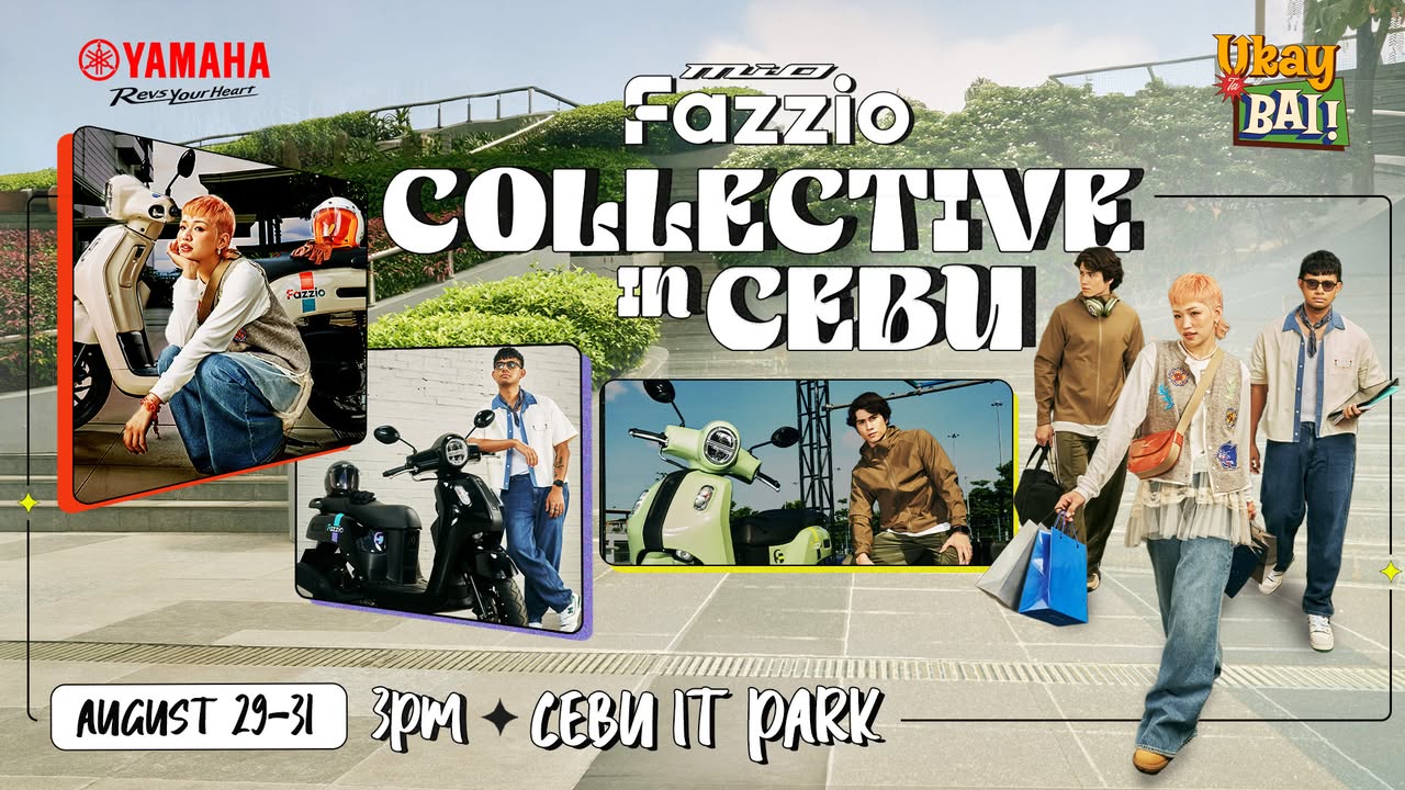 CEBUANOS, get ready as we re set to turn up your vibe in Yamaha s StartYOUniquenessCEBU with MioFazzioxUTB this AUGUST 29 ...