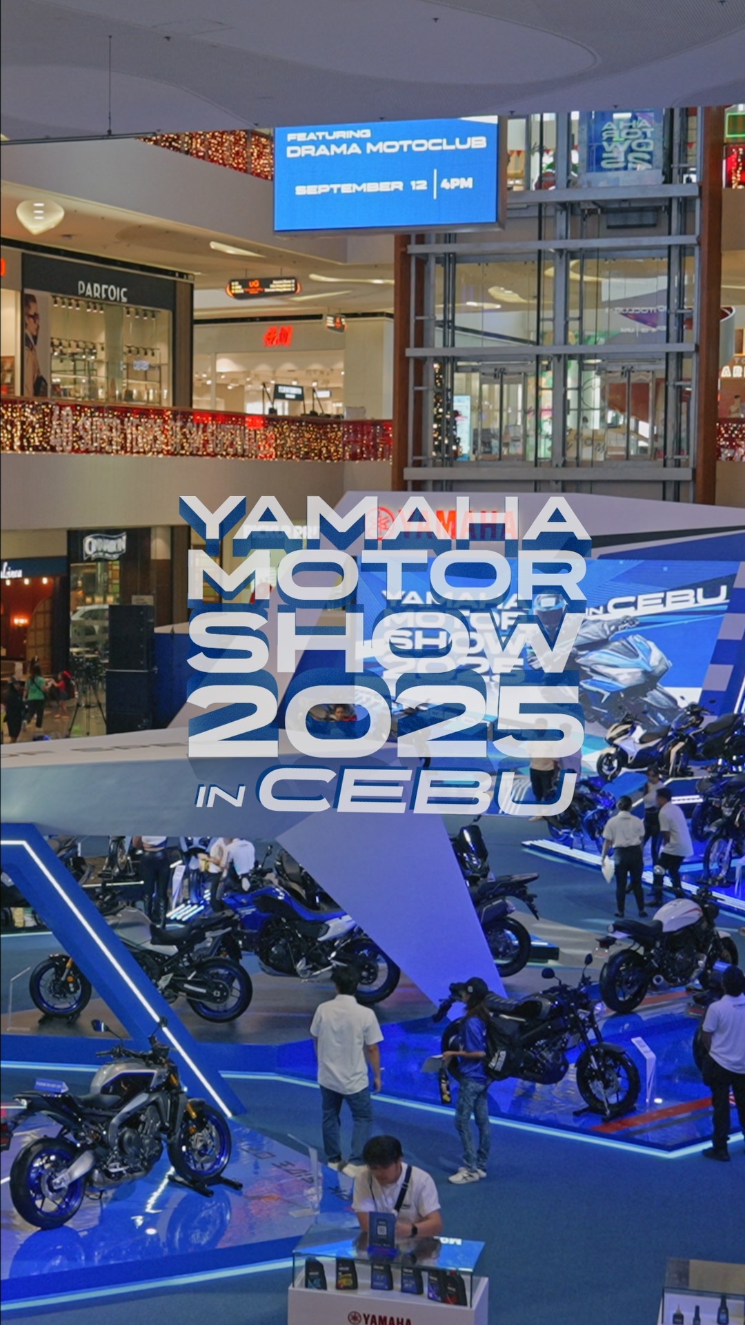 DAY 1 of YamahaMotorshow2025 brought the edge of speed to Cebu The all new Aerox and AeroxSP set the stage with th...