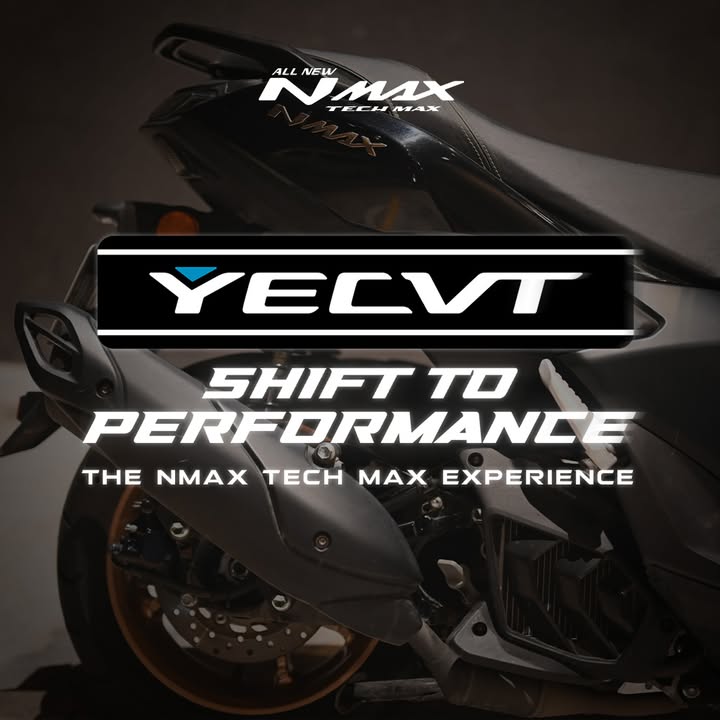 A strong scene of riders and NMAX Tech MAX ready to TakeCommand The experience of performance is set for the morning...