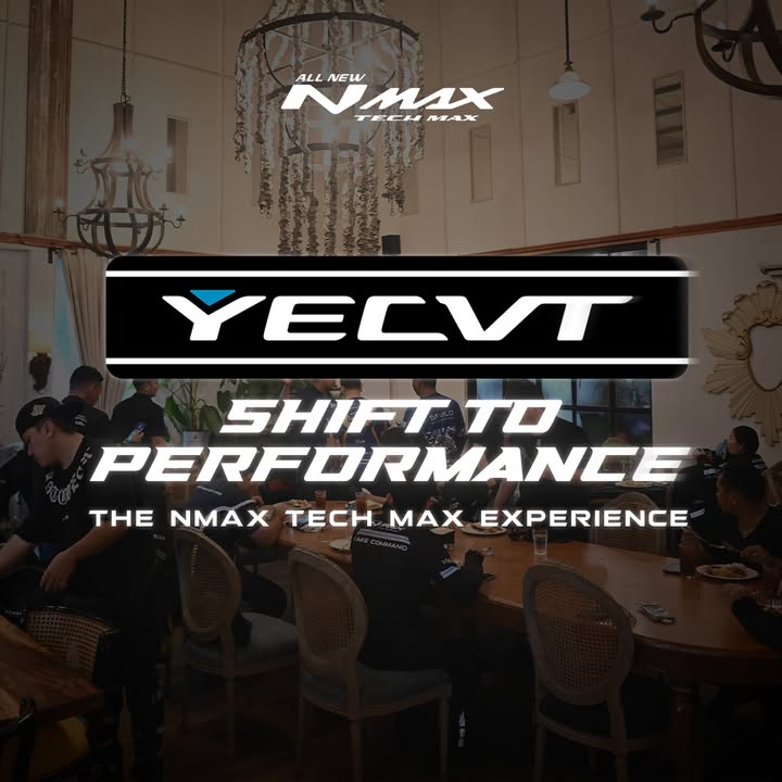 Closing the YECVT Shift to Performance with a morning ride that brings riders together TakeCommand with the all new NMAX...