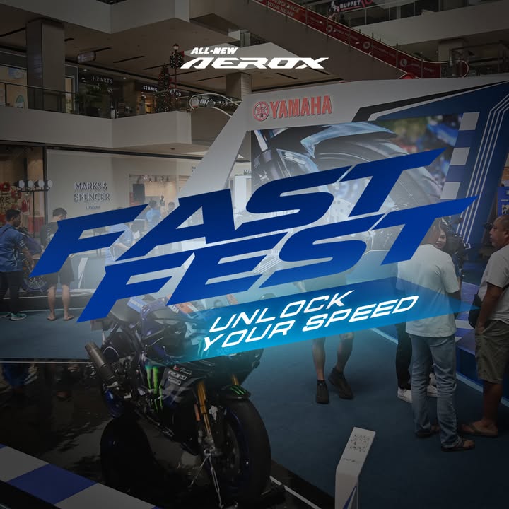 Davao eos got to meet the the icons of speed up close at YamahaFASTFEST at SM Lanang, Davao YamahaPH Davao eos got to meet the the icons of speed up close at YamahaFASTFEST at SM Lanang, Davao YamahaPH
